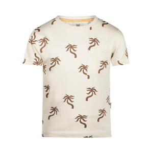 CAMISETA BOLSILLO PALMERAS