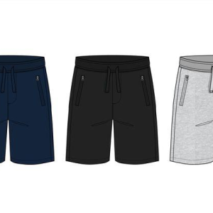 SHORT CREMALLERAS MARINO